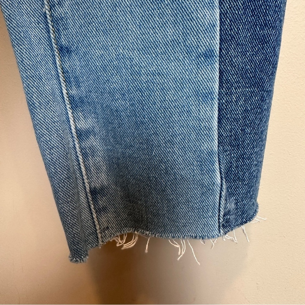New Pacsun Jeans Women Size 28 Blue High Rise Straight Pockets Buttony Fly Denim - Picture 5 of 16